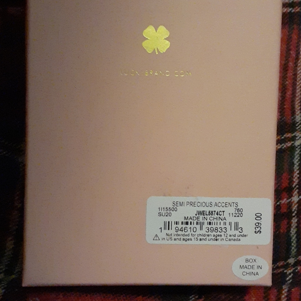 NIB Lucky Brand HOPE necklace - Picture 4 of 4